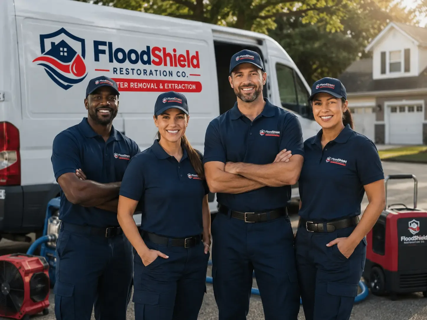 Flood Damage Restoration company in La Motte, IA